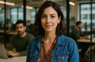 Foto ricercatrice UX